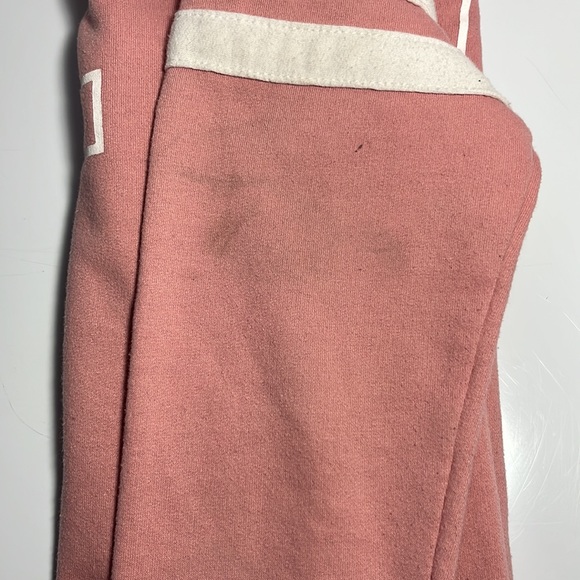 Almost Famous Pink Love Hoodie Pullover Long Sleeve Sweatshirt - Picture 9 of 9